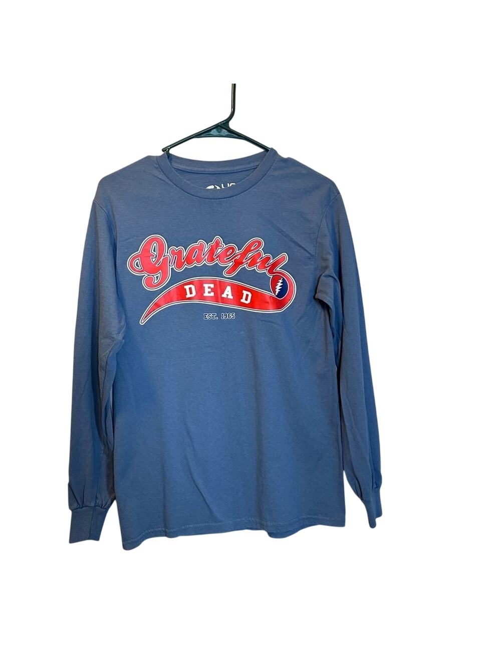 Grateful Dead long sleeve shirt liquid blue